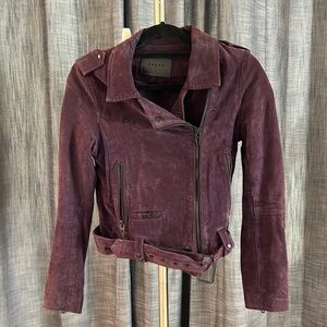 BlankNYC Bomber Leather Jacket
